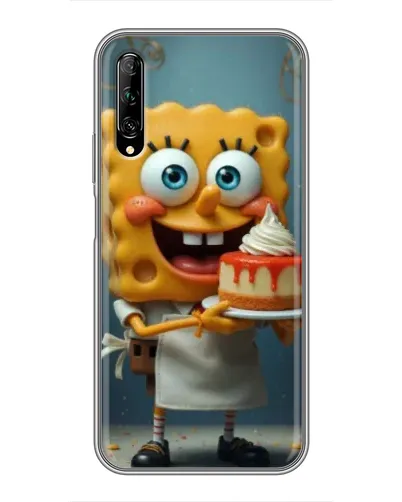 Чехол для Huawei Y7 Pro 2019 с картинкой «Повар Спанч Боб» Чехол для Huawei Y7 Pro 2019 с картинкой «Повар Спанч Боб»