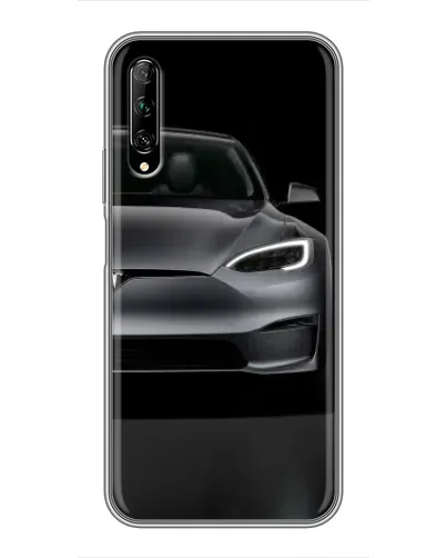Чехол для Huawei Y7 Pro 2019 с картинкой «Tesla Model S Look»