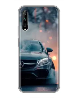 Чехол для Huawei Y7 Pro 2019 с картинкой «Mercedes — ночной город» Чехол для Huawei Y7 Pro 2019 с картинкой «Mercedes — ночной город»