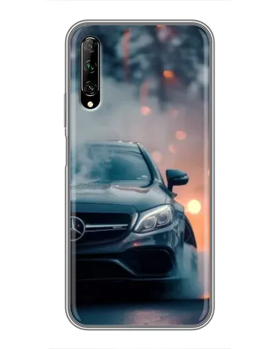 Чехол для Huawei Y7 Pro 2019 с картинкой «Mercedes — ночной город» Чехол для Huawei Y7 Pro 2019 с картинкой «Mercedes — ночной город»