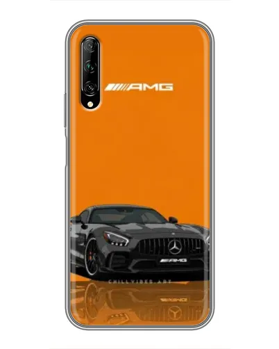 Чехол для Huawei Y7 Pro 2019 с картинкой «Оранжевый Mercedes AMG» Чехол для Huawei Y7 Pro 2019 с картинкой «Оранжевый Mercedes AMG»