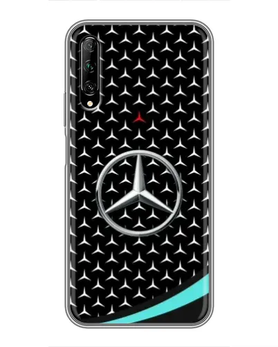 Чехол для Huawei Y7 Pro 2019 с картинкой «Mercedes — бирюзовый акцент» Чехол для Huawei Y7 Pro 2019 с картинкой «Mercedes — бирюзовый акцент»