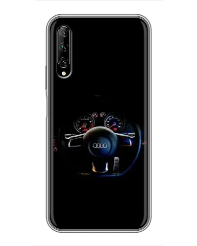 Чехол для Huawei Y7 Pro 2019 с картинкой «Салон Audi — руль» Чехол для Huawei Y7 Pro 2019 с картинкой «Салон Audi — руль»
