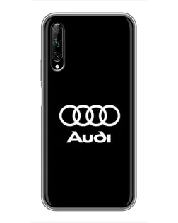 Чехол для Huawei Y7 Pro 2019 с картинкой «Классическое лого Audi» Чехол для Huawei Y7 Pro 2019 с картинкой «Классическое лого Audi»