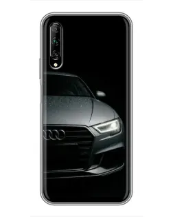 Чехол для Huawei Y7 Pro 2019 с картинкой «Audi — детализация кузова» Чехол для Huawei Y7 Pro 2019 с картинкой «Audi — детализация кузова»