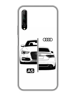 Чехол для Huawei Y7 Pro 2019 с картинкой «Audi — контрастный дизайн» Чехол для Huawei Y7 Pro 2019 с картинкой «Audi — контрастный дизайн»
