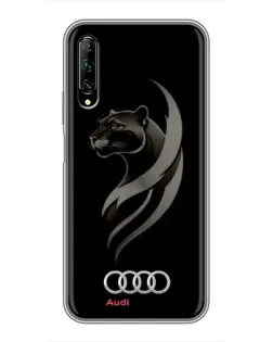 Чехол для Huawei Y7 Pro 2019 с картинкой «Графика — пантера и Audi» Чехол для Huawei Y7 Pro 2019 с картинкой «Графика — пантера и Audi»