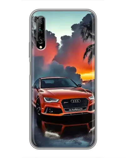 Чехол для Huawei Y7 Pro 2019 с картинкой «Audi — закат» Чехол для Huawei Y7 Pro 2019 с картинкой «Audi — закат»