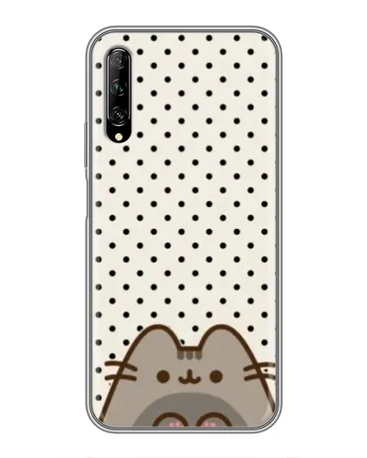 Чехол для Huawei Y7 Pro 2019 с картинкой «Пушин в горошек» Чехол для Huawei Y7 Pro 2019 с картинкой «Пушин в горошек»