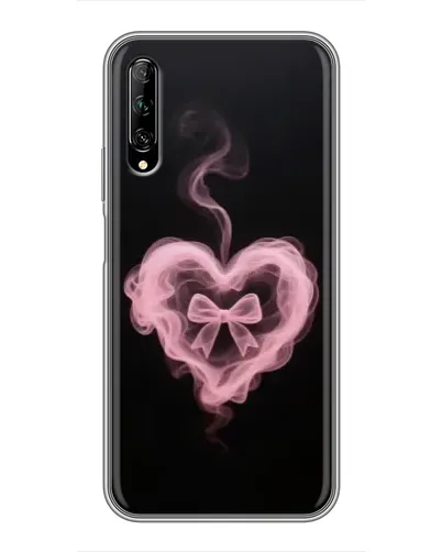 Чехол для Huawei Y7 Pro 2019 с картинкой «Дымчатое сердце»