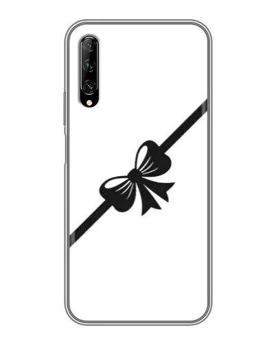 Чехол для Huawei Y7 Pro 2019 с картинкой «Диагональный бант»