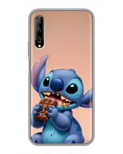 Чохол для Huawei Y7 Pro 2019 з картинкою «Стіч їсть шоколад»