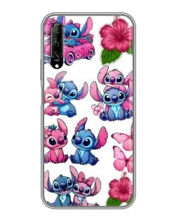 Чохол для Huawei Y7 Pro 2019 з картинкою «Стікери Stitch та Angel»
