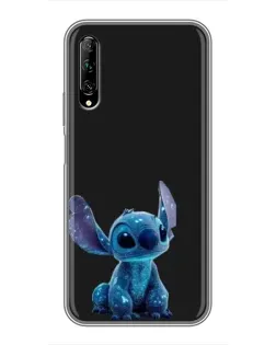 Чохол для Huawei Y7 Pro 2019 з картинкою «Стіч на чорному»