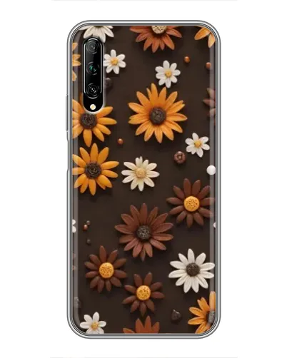 Чехол для Huawei Y7 Pro 2019 с картинкой «Узор из маленьких подсолнухов» Чехол для Huawei Y7 Pro 2019 с картинкой «Узор из маленьких подсолнухов»