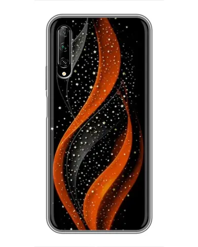 Чехол для Huawei Y7 Pro 2019 с картинкой «Огненная звездная волна»