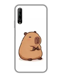 Чехол для Huawei Y7 Pro 2019 с картинкой «Толстенькая капибара»