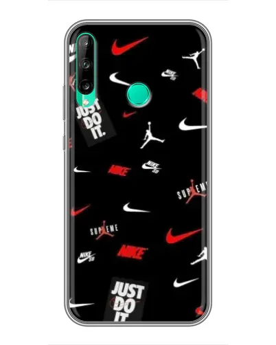Чехол для Huawei Y7p (2020) с картинкой «Nike Mix Pattern»