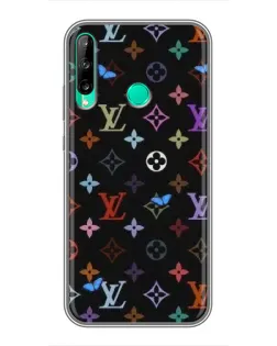 Чехол для Huawei Y7p (2020) с картинкой «Цветная монограмма LV»