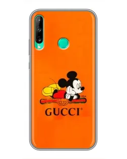 Чехол для Huawei Y7p (2020) с картинкой «Микки Маус Gucci — оранж» Чехол для Huawei Y7p (2020) с картинкой «Микки Маус Gucci — оранж»