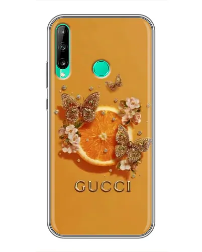 Чехол для Huawei Y7p (2020) с картинкой «Gucci — золотые бабочки» Чехол для Huawei Y7p (2020) с картинкой «Gucci — золотые бабочки»