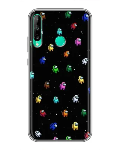 Чехол для Huawei Y7p (2020) с картинкой «Экипаж Among Us»