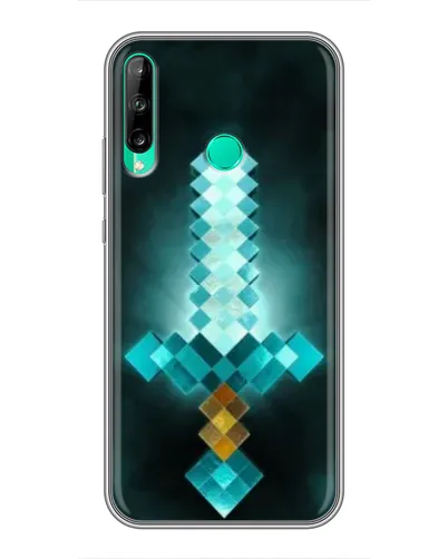 Чехол для Huawei Y7p (2020) с картинкой «Алмазный меч неон» Чехол для Huawei Y7p (2020) с картинкой «Алмазный меч неон»