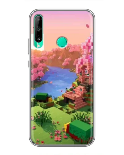 Чехол для Huawei Y7p (2020) с картинкой «Розовое дерево Minecraft» Чехол для Huawei Y7p (2020) с картинкой «Розовое дерево Minecraft»