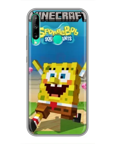 Чехол для Huawei Y7p (2020) с картинкой «Губка Боб Minecraft» Чехол для Huawei Y7p (2020) с картинкой «Губка Боб Minecraft»