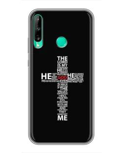 Чохол для Huawei Y7p (2020) з картинкою «Текстовий хрест»