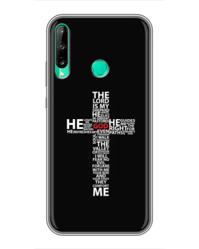 Чохол для Huawei Y7p (2020) з картинкою «Текстовий хрест» Чохол для Huawei Y7p (2020) з картинкою «Текстовий хрест»