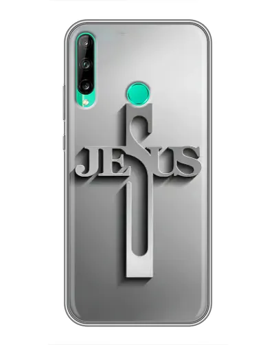 Чохол для Huawei Y7p (2020) з картинкою «Металевий хрест Jesus» Чохол для Huawei Y7p (2020) з картинкою «Металевий хрест Jesus»