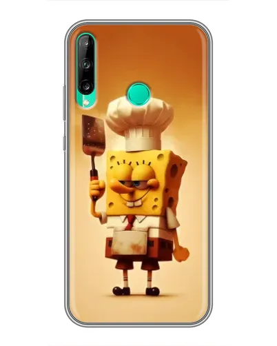 Чехол для Huawei Y7p (2020) с картинкой «Губка Боб повар» Чехол для Huawei Y7p (2020) с картинкой «Губка Боб повар»