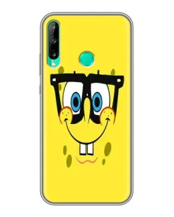 Чохол для Huawei Y7p (2020) з картинкою «Мінімалістичний Спанч Боб»