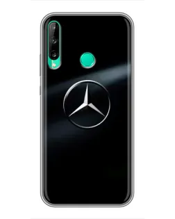 Чохол для Huawei Y7p (2020) з картинкою «Mercedes на металі»