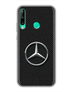 Чохол для Huawei Y7p (2020) з картинкою «Карбоновий Mercedes стиль»