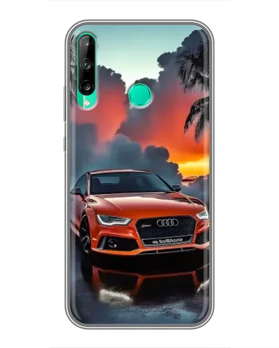 Чехол для Huawei Y7p (2020) с картинкой «Audi — закат» Чехол для Huawei Y7p (2020) с картинкой «Audi — закат»