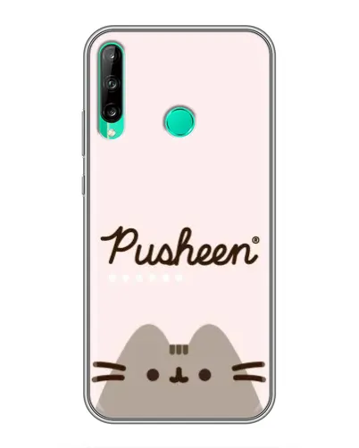 Чехол для Huawei Y7p (2020) с картинкой «Pusheen логотип» Чехол для Huawei Y7p (2020) с картинкой «Pusheen логотип»