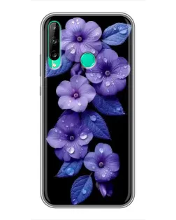 Чехол для Huawei Y7p (2020) с картинкой «Фиолетовые цветы с росою» Чехол для Huawei Y7p (2020) с картинкой «Фиолетовые цветы с росою»