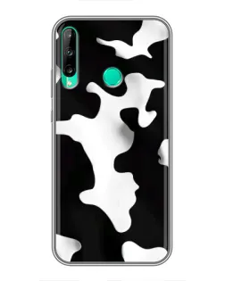 Чехол для Huawei Y7p (2020) с картинкой «Черно-белое пятно»