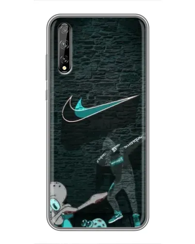 Чехол для Huawei P Smart S / Y8p (2020) с картинкой «Спортивный арт Nike»