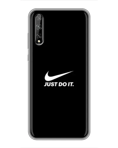 Чехол для Huawei P Smart S / Y8p (2020) с картинкой «Минимализм от Nike»