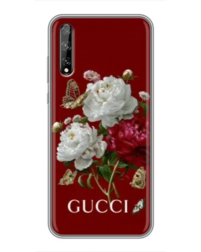 Чехол для Huawei P Smart S / Y8p (2020) с картинкой «Gucci —  сад»