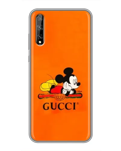 Чехол для Huawei P Smart S / Y8p (2020) с картинкой «Микки Маус Gucci — оранж» Чехол для Huawei P Smart S / Y8p (2020) с картинкой «Микки Маус Gucci — оранж»