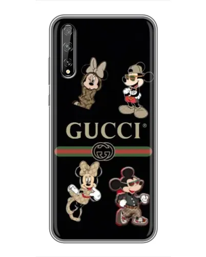 Чехол для Huawei P Smart S / Y8p (2020) с картинкой «Gucci — герои Disney и монограмма» Чехол для Huawei P Smart S / Y8p (2020) с картинкой «Gucci — герои Disney и монограмма»