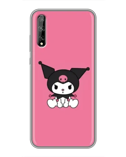 Чехол для Huawei P Smart S / Y8p (2020) с картинкой «Хмурая Kuromi»