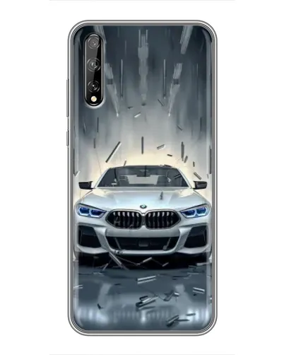 Чехол для Huawei P Smart S / Y8p (2020) с картинкой «BMW в свете фар» Чехол для Huawei P Smart S / Y8p (2020) с картинкой «BMW в свете фар»