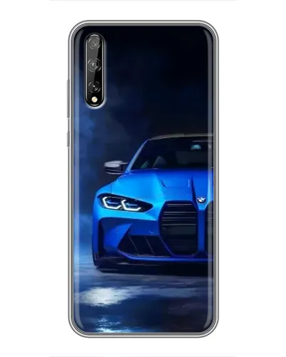 Чехол для Huawei P Smart S / Y8p (2020) с картинкой «Голубая BMW M4» Чехол для Huawei P Smart S / Y8p (2020) с картинкой «Голубая BMW M4»