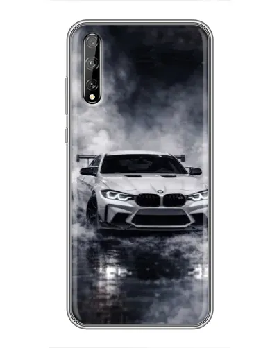 Чехол для Huawei P Smart S / Y8p (2020) с картинкой «BMW сквозь туман» Чехол для Huawei P Smart S / Y8p (2020) с картинкой «BMW сквозь туман»