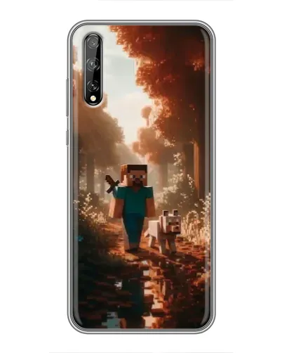 Чехол для Huawei P Smart S / Y8p (2020) с картинкой «Стив в лесу» Чехол для Huawei P Smart S / Y8p (2020) с картинкой «Стив в лесу»